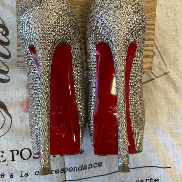 Christian louboutin 120 platform peel toes - Picture 5 of 7
